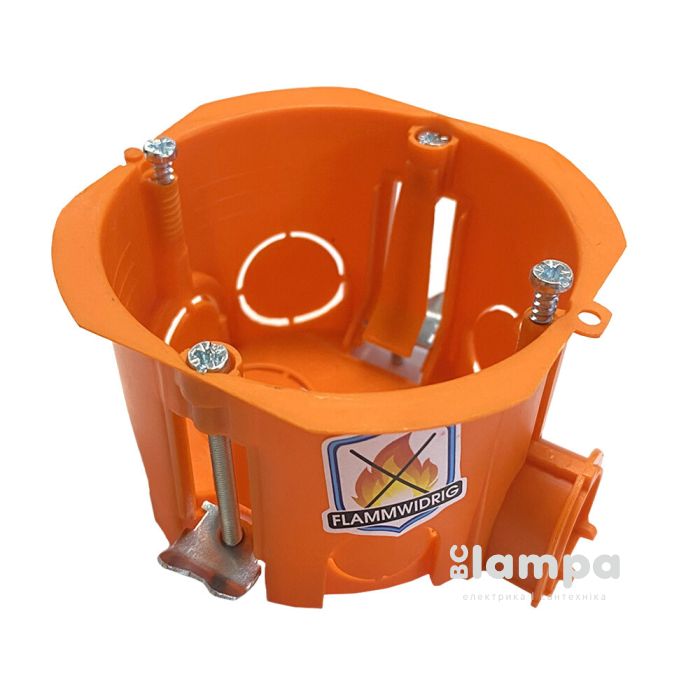 Установча коробка в г/к Ø75x75х45 PORTELECTRO негорюча (PB002/167608)
