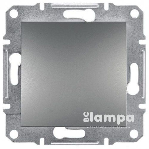 Schneider Electric Asfora сталь перемикач 1 кл. прохідний (ЕРН0400162)