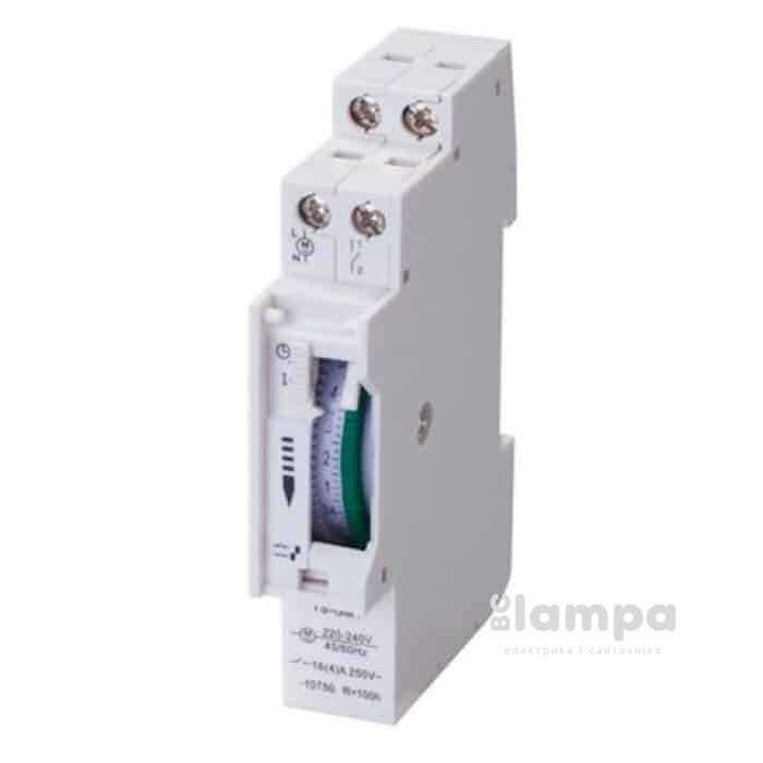 Таймер DIN електронный Horoz Electric суточный механика (108-003-0001)