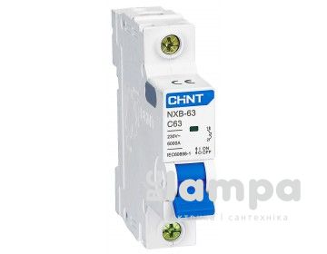 Автоматичний вимикач CHINT NXB-63 1P, С50 (814019)