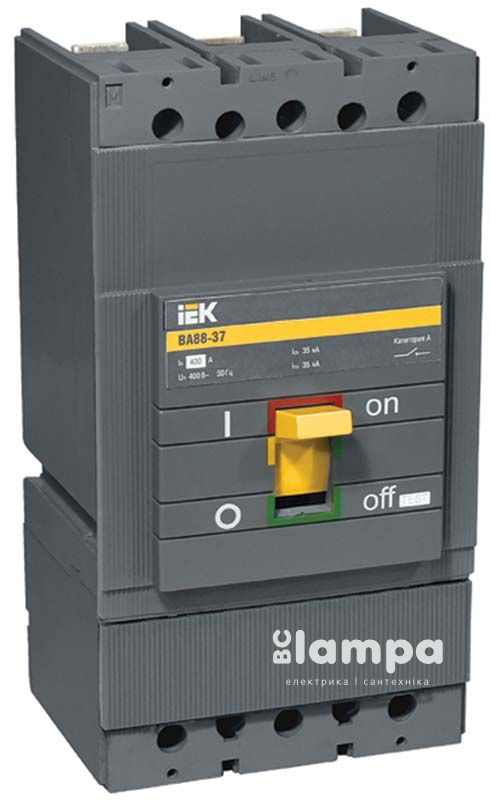 Автоматичний вимикач IEK ВА88-37 3Р 315А 35кА