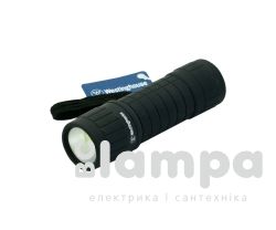 Фонарик WESTINGHOUSE  3W COB LED WF87 + 3*AAA LR03  в комплекті чорний (WF87-3R03PD16 black)