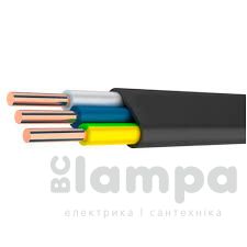 ВВГ-П  3 х 1,0 mm²  нг Кабель ЗЗЦМ чорний