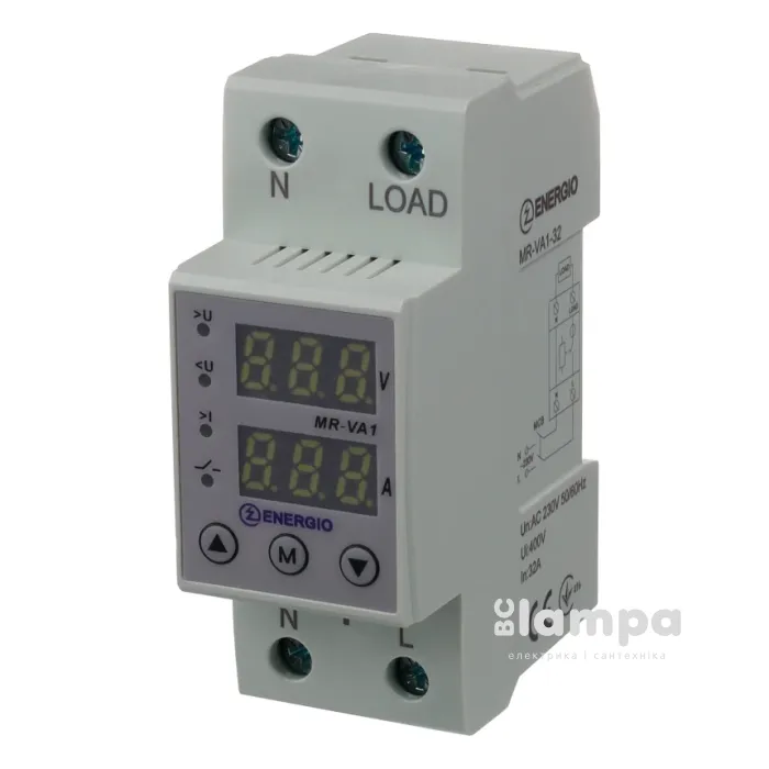 Реле напруги ENERGIO модульне 32A (MR-VA1-32)