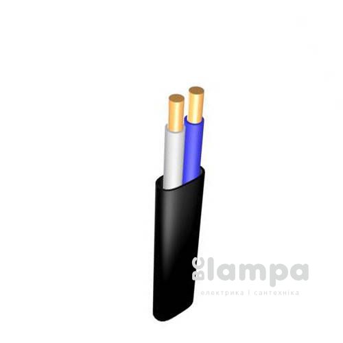 ВВГ-П  2 х 6,0 mm²  нг Кабель ЗЗЦМ чорний