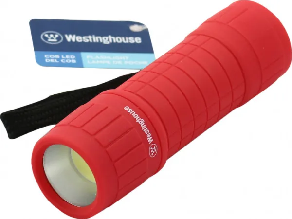 Фонарик WESTINGHOUSE  3W COB LED WF87 + 3*AAA LR03  в комплекті червоний (WF87-3R03PD16 red)