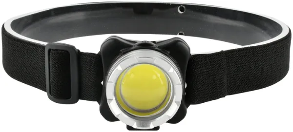 Ліхтар QUANTUM налобний акумуляторний Lacky LED COB+micro USB кабель в комплекті (QM-FL4010)