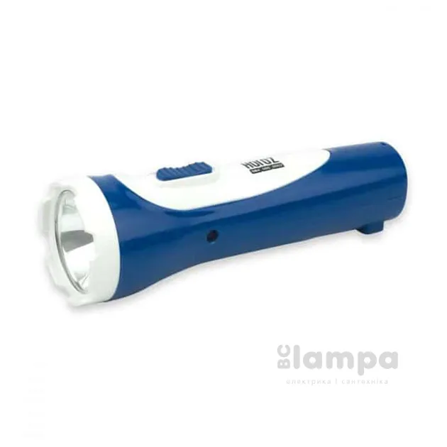 Фонарь HOROZ PELE-3 акумулятор. LED 3W переносной 120Lm бат. 0.9Ah (084-006-0003-010)