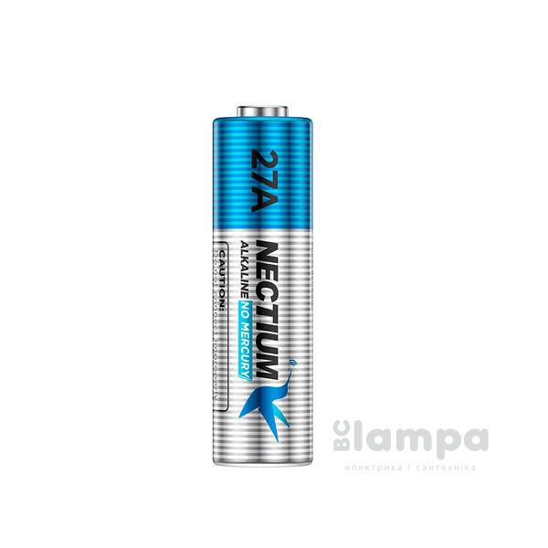 Батарейка NECTIUM Alkaline A27 12V (A27-1B) - ціна за1шт.