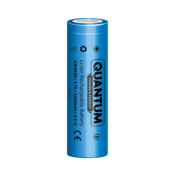 Акумулятор 18650 QWANTUM Li-Ion 2200mAh 0.5-1C (ICR18650FH/2200)