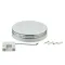 Світильник накладний AVT LED 48W ROUND SILVER (1020696)