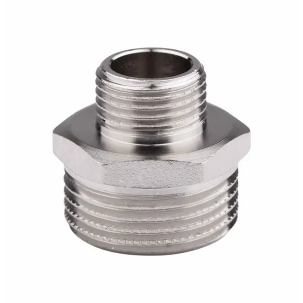 Ніпель 1/2"x3/4" НН SD FORTE 20*15 перехідний (22019/SF3592015/10739)