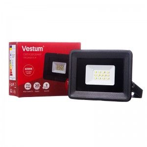 Прожектор VESTUM LED  10W 6500K IP65 900Lm 185-265V (1-VS-3001/3013)