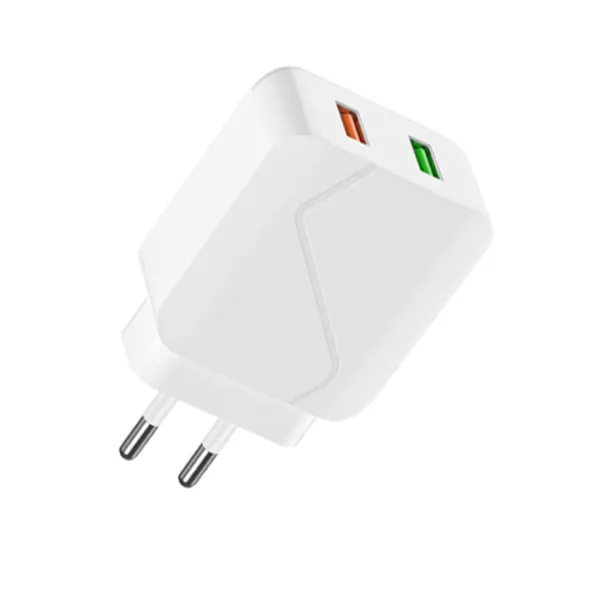 Зарядний пристрій WUW-C134 USB QC 3.0 2.1A White (6972573330652)
