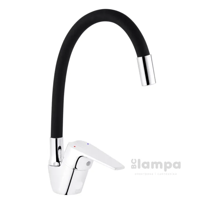 Змішувач KRONER кухня Odra-C032BLK (CV021167)