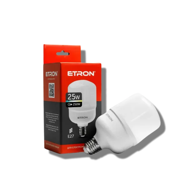 Лампа ETRON LED T 80 25W 6500K E27 USD 20ps (1-EHP-302)