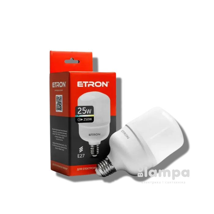 Лампа ETRON LED T 80 25W 6500K E27 USD 20ps (1-EHP-302)