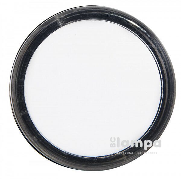 Арматура светосигнальная AD22-22DS белая  24V  plastic (090010005/0140030037)