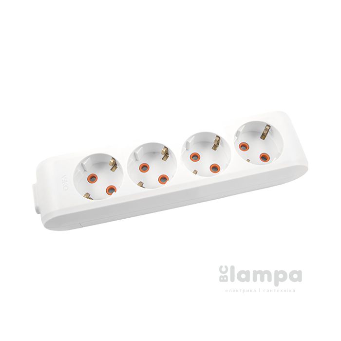 Колодка  4 гн. з з/к VIKO Multi-Let (90114400)