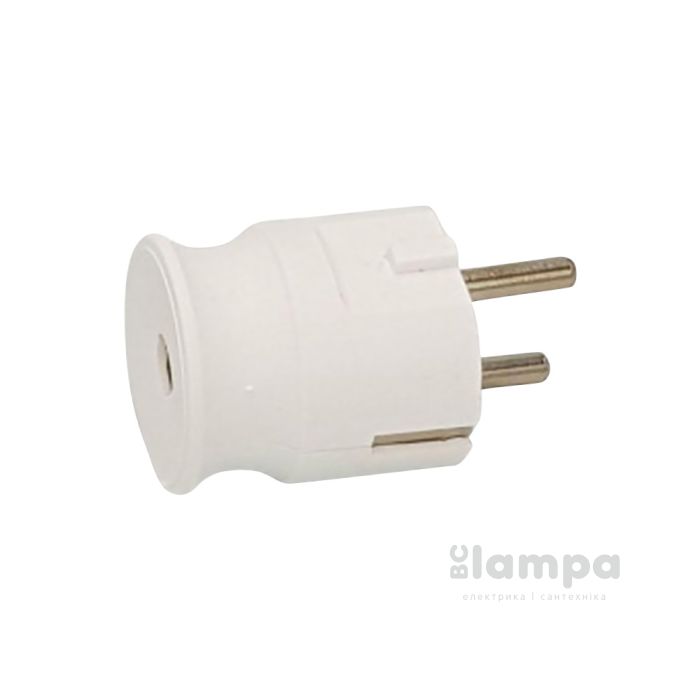 Вилка з з/к пряма NEOMAX біла (NX1001)