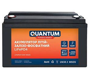 Акумуляторний блок LiFePO4 QUANTUM EVE 24v 100Ah (092027)