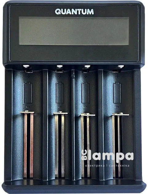 Зарядний пристрій Quantum QM-BC4140 універсальний 4-slot (USB) PK-дисплей