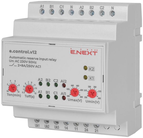 Реле автоматичного вводу резерву e.control.v12 (p0690022)