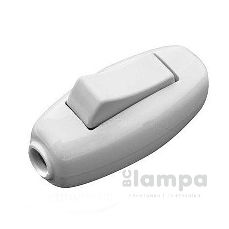 Вимикач Бра клавішний карболітовий крем VIKO (881247)