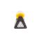 Фонарь Mastertool магнитный с регулировкой наклона бок. света 125*52*52мм 6*LED+COB, 4*AAA (94-0809)