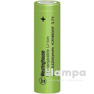 Акумулятор 18650 WESTINGHOUSE  Li-Ion 2200mAh 3.7V (ICR18650F-2200)