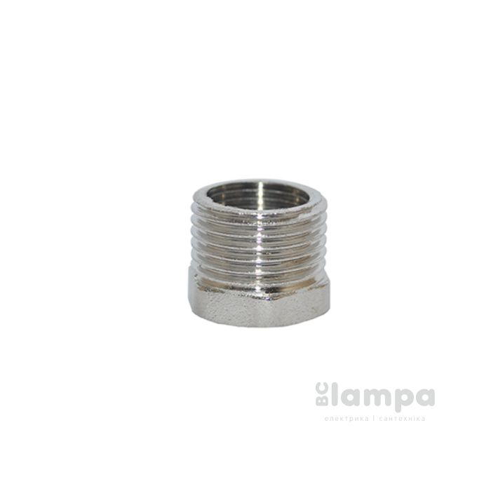 Футорка 1/2"Bx3/8" DN15*10 LEXLINE нікель посилена УК 0701-BH (22415)