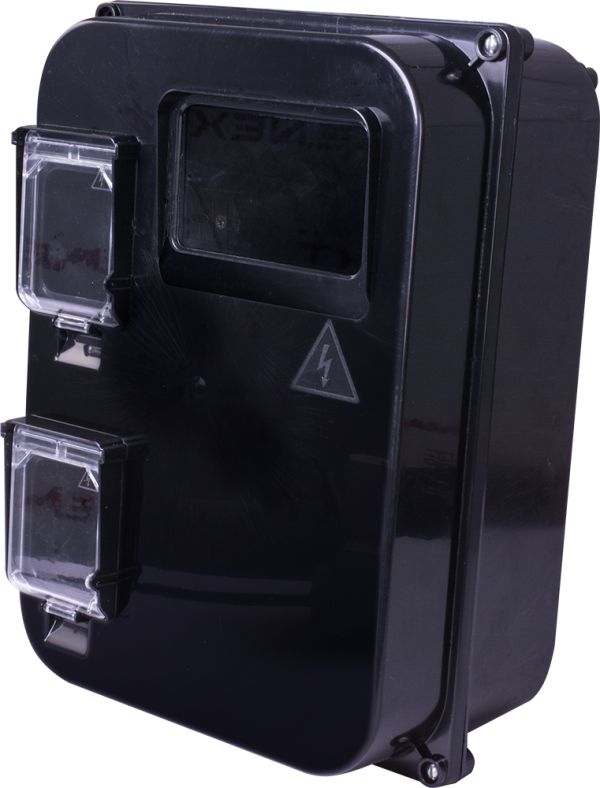 Ящик пластиковий E.NEXT 3Ф лічильник накладний e.mbox.stand.plastic.n.f3 (s0110003)