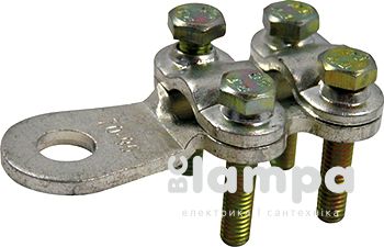 Накінечник кабельний e.end.stand.clamp. 50.70 на гвинтах (s0170003)