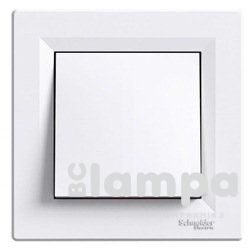 Schneider Electric Asfora білий перемикач 1кл. прохідний (EPH0400121)