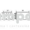 Реле проміжне електромагнітне МY3 5А DC12V (А0090010024/p531)