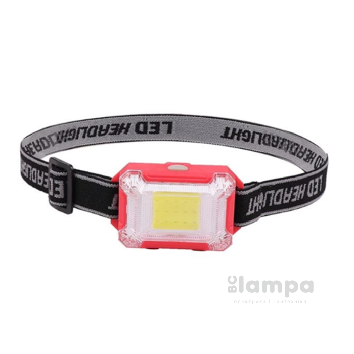 Ліхтар QUANTUM налобний 3*AAA Simply LED COB (QM-FL4030)