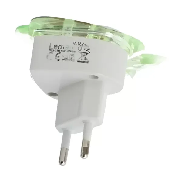 Нічник ЯБЛУКО зелений 4LED Lemanso (NL3 3192)