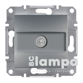 Schneider Electric Asfora сталь розетка TV кінцева (EPH3200162)