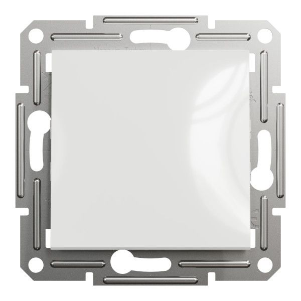 Schneider Electric Asfora білий вимикач 1 кл. прохідний без рамки  (ЕРН0470121)