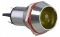 Арматура светосигнальная AD22C-Ø16 жовта 220V АСКО металл/пайка (0140030146)
