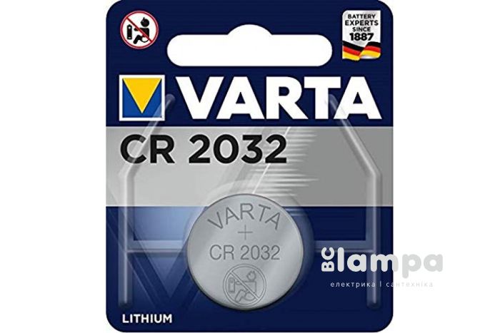 Батарейка CR2032  VARTA Prof 3V