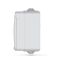 IP65 Розетка 2- на з кришками З/К зовнішня сіра Videx Binera VF-BNW22G-G (pack-5pcs) (25186)