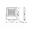 Прожектор VIDEX LED  30W 5000K 12-48V серый (VL-F2-305G/25960)